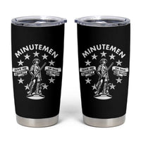 Minutemen Give Me Liberty Or Give Me Death Tumbler Cup US History - Wonder Print Shop