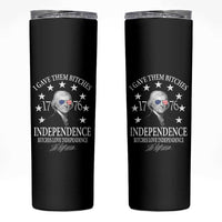 Funny I Gave Them Bitches 1776 Independence Bitches Love Independence Skinny Tumbler Thomas Jefferson - Wonder Print Shop