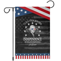 Funny I Gave Them Bitches 1776 Independence Bitches Love Independence Garden Flag Thomas Jefferson