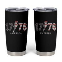 Patriotic 4th Of July 1776 America Classic Rock Tumbler Cup Vintage American Flag