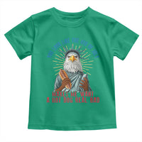 Funny You Look Like The 4th Of July Makes Me Want A Hot Dog Real Bad Toddler T Shirt Eagle Statue Of Liberty - Wonder Print Shop