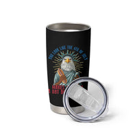 Funny You Look Like The 4th Of July Makes Me Want A Hot Dog Real Bad Tumbler Cup Eagle Statue Of Liberty - Wonder Print Shop