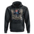 Funny 4th Of July Patriotic Skull Hoodie I Am The Rockets Red Glare EST 1776 - Wonder Print Shop