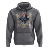 Funny 4th Of July Patriotic Skull Hoodie I Am The Rockets Red Glare EST 1776 - Wonder Print Shop
