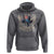 Funny 4th Of July Patriotic Skull Hoodie I Am The Rockets Red Glare EST 1776 - Wonder Print Shop