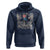 Funny 4th Of July Patriotic Skull Hoodie I Am The Rockets Red Glare EST 1776 - Wonder Print Shop