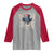 Funny 4th Of July Patriotic Skull Raglan Shirt I Am The Rockets Red Glare EST 1776 - Wonder Print Shop