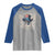 Funny 4th Of July Patriotic Skull Raglan Shirt I Am The Rockets Red Glare EST 1776 - Wonder Print Shop
