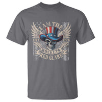 Funny 4th Of July Patriotic Skull T Shirt I Am The Rockets Red Glare EST 1776 - Wonder Print Shop