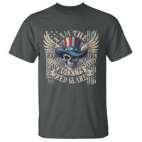 Funny 4th Of July Patriotic Skull T Shirt I Am The Rockets Red Glare EST 1776 - Wonder Print Shop