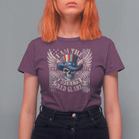 Funny 4th Of July Patriotic Skull T Shirt For Women I Am The Rockets Red Glare EST 1776 - Wonder Print Shop