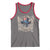 Funny 4th Of July Patriotic Skull Tank Top I Am The Rockets Red Glare EST 1776 - Wonder Print Shop