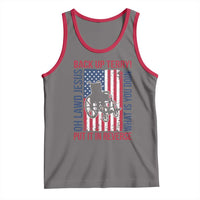 Funny Back Up Terry Put It In Reverse Tank Top Oh Lawd Jesus What Is You Doin - Wonder Print Shop