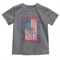 Funny Back Up Terry Put It In Reverse Toddler T Shirt Oh Lawd Jesus What Is You Doin - Wonder Print Shop