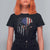 Funny 4th Of July Vintage American Flag Skull Skeleton T Shirt For Women - Wonder Print Shop