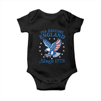 Tea Bagging England Since 1773 Baby Onesie Patriotic Eagle 4th of July
