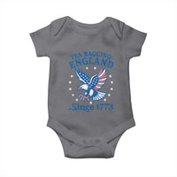 Tea Bagging England Since 1773 Baby Onesie Patriotic Eagle 4th of July