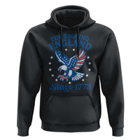 Tea Bagging England Since 1773 Hoodie Patriotic Eagle 4th of July