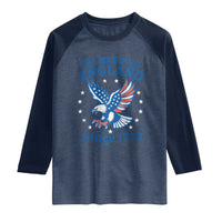 Tea Bagging England Since 1773 Raglan Shirt Patriotic Eagle 4th of July