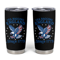 Tea Bagging England Since 1773 Tumbler Cup Patriotic Eagle 4th of July