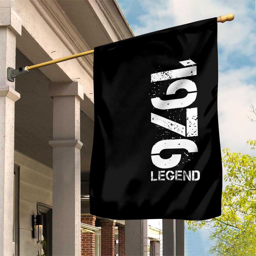 Vintage 1976 Legend Garden Flag 50th Birthday Gifts Special Milestone