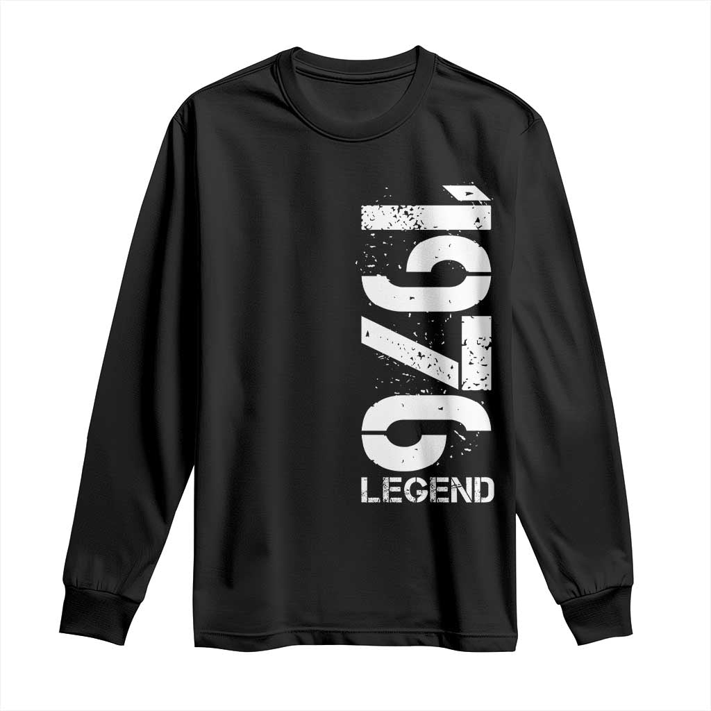 Vintage 1976 Legend Long Sleeve Shirt 50th Birthday Gifts Special Milestone