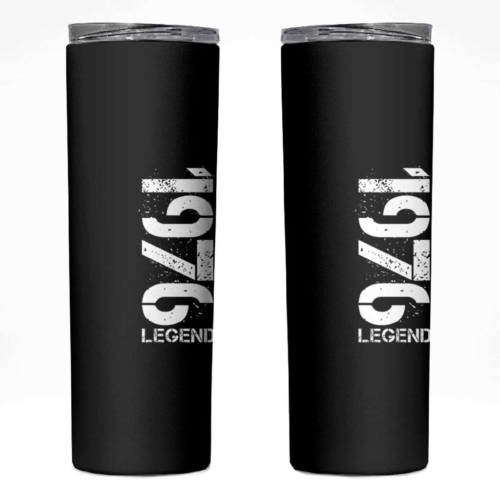 Vintage 1976 Legend Skinny Tumbler 50th Birthday Gifts Special Milestone