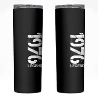 Vintage 1976 Legend Skinny Tumbler 50th Birthday Gifts Special Milestone