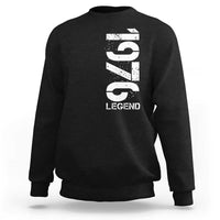 Vintage 1976 Legend Sweatshirt 50th Birthday Gifts Special Milestone