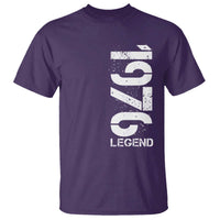 Vintage 1976 Legend T Shirt 50th Birthday Gifts Special Milestone