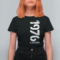 Vintage 1976 Legend T Shirt For Women 50th Birthday Gifts Special Milestone