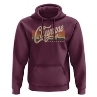 Cheyenne Wyoming Pride Retro Vintage WY State Hoodie