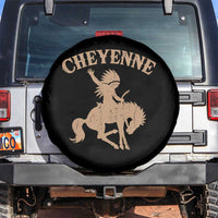 Cheyenne State Native American Cowboy Rodeo Spare Tire Cover