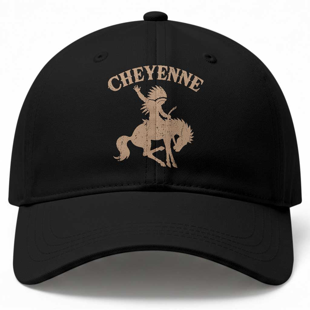 Cheyenne State Native American Cowboy Rodeo Baseball Cap