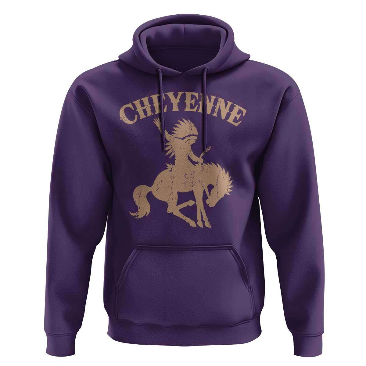 Cheyenne State Native American Cowboy Rodeo Hoodie