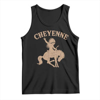 Cheyenne State Native American Cowboy Rodeo Tank Top