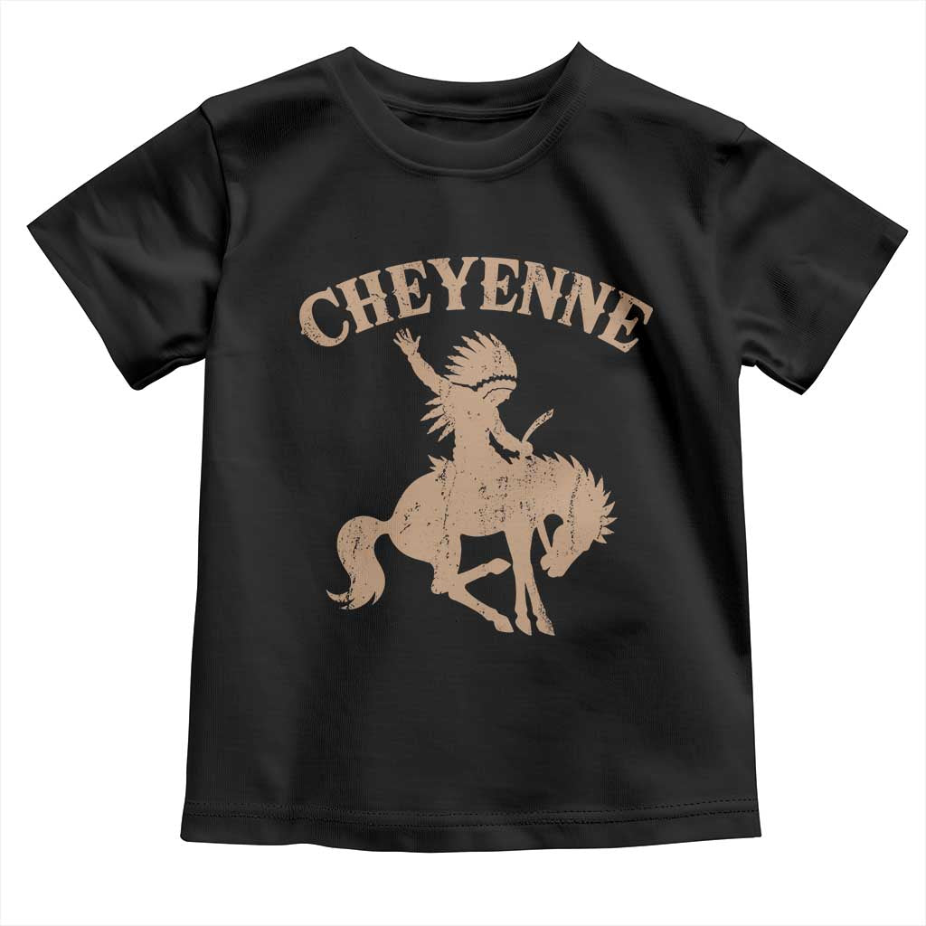Cheyenne State Native American Cowboy Rodeo Toddler T Shirt