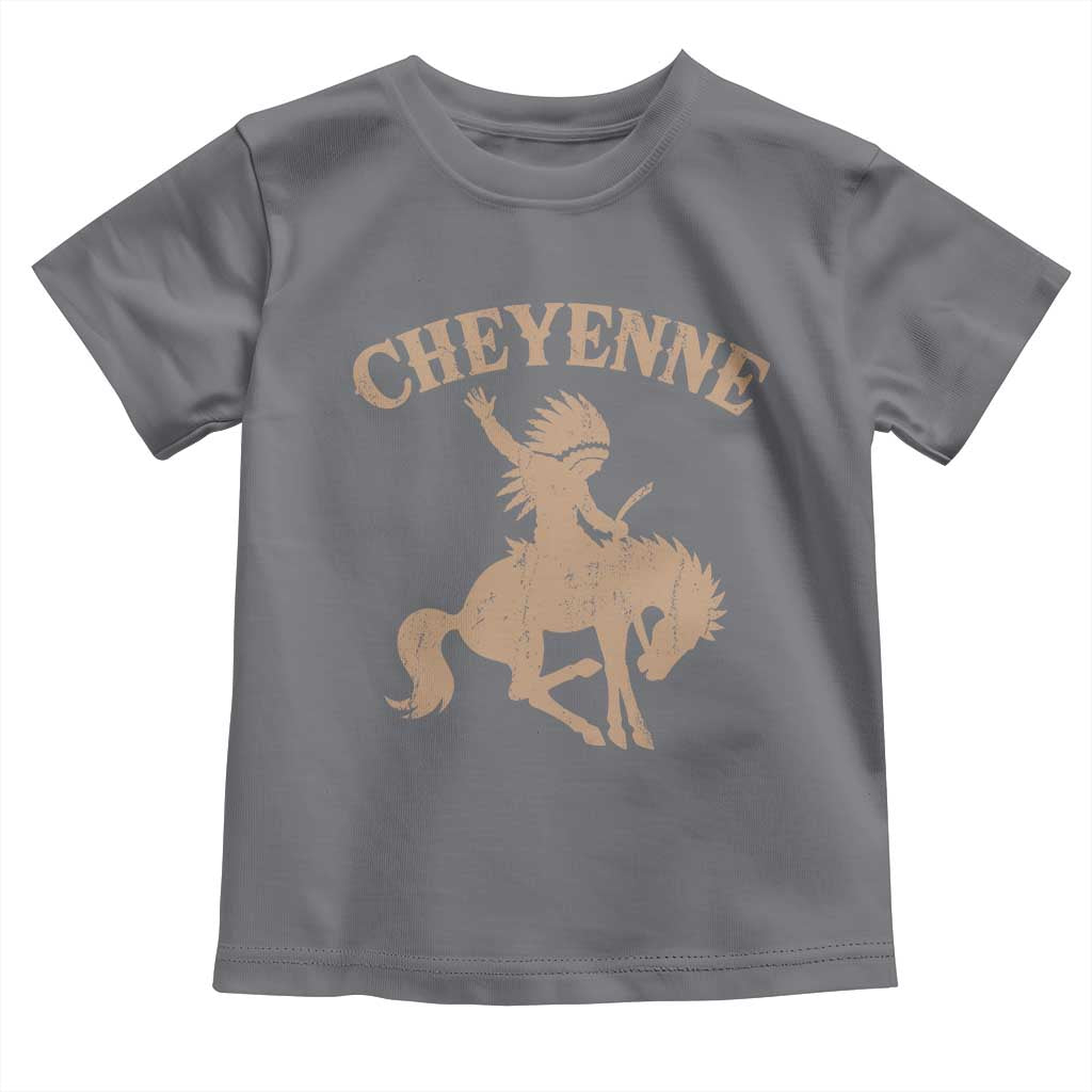 Cheyenne State Native American Cowboy Rodeo Toddler T Shirt