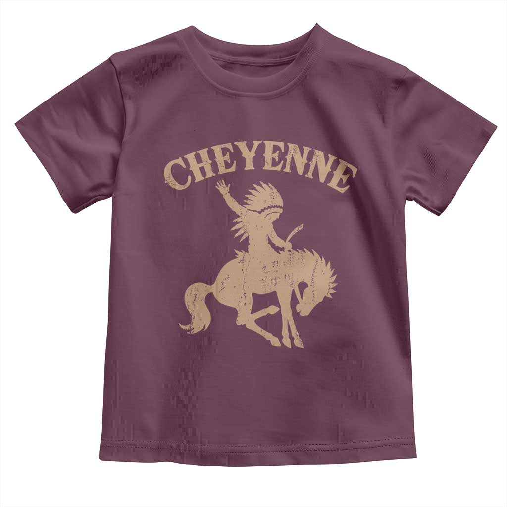 Cheyenne State Native American Cowboy Rodeo Toddler T Shirt