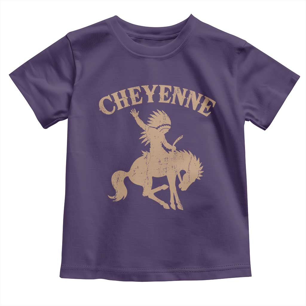 Cheyenne State Native American Cowboy Rodeo Toddler T Shirt