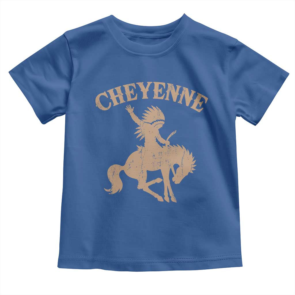 Cheyenne State Native American Cowboy Rodeo Toddler T Shirt
