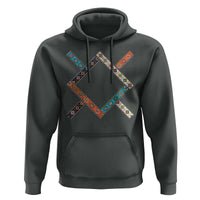 Northern Cheyenne Tribe Flag Montana Tribal Pattern Hoodie