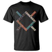 Northern Cheyenne Tribe Flag Montana Tribal Pattern T Shirt