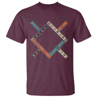 Northern Cheyenne Tribe Flag Montana Tribal Pattern T Shirt