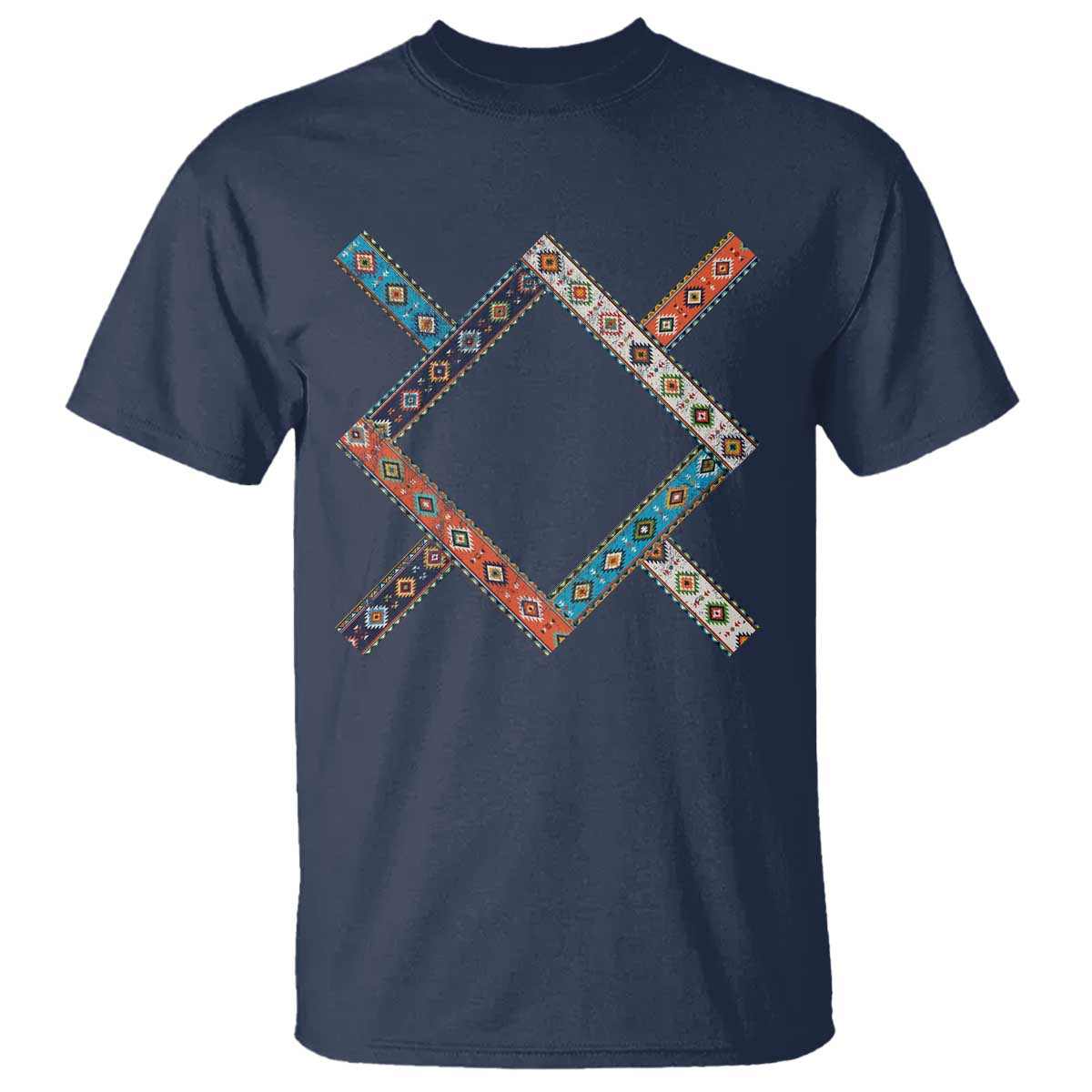 Northern Cheyenne Tribe Flag Montana Tribal Pattern T Shirt