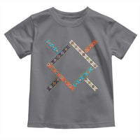 Northern Cheyenne Tribe Flag Montana Tribal Pattern Toddler T Shirt