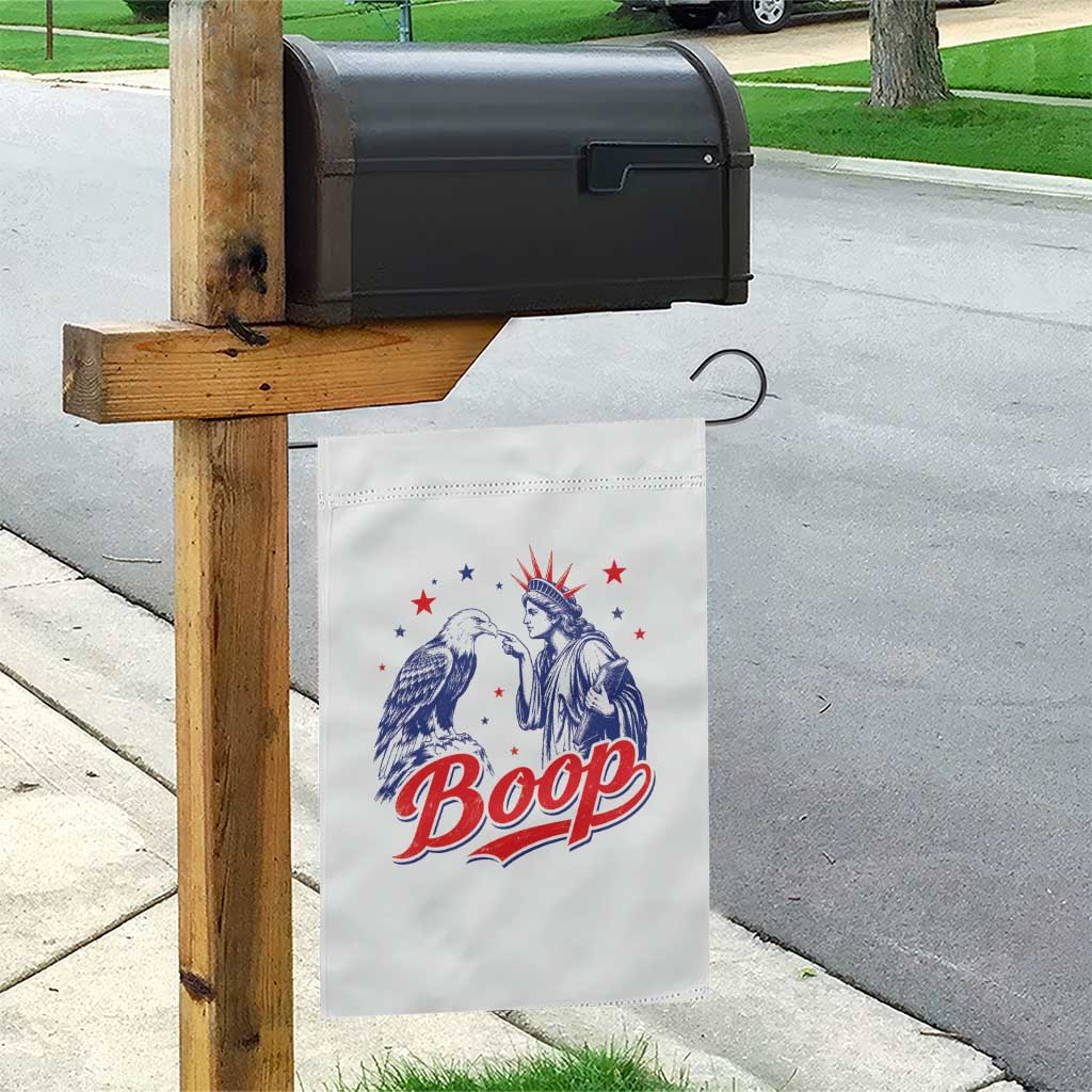 Boop Statue of Liberty and Eagle 4th of July Garden Flag
