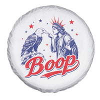 Boop Statue of Liberty and Eagle 4th of July Spare Tire Cover