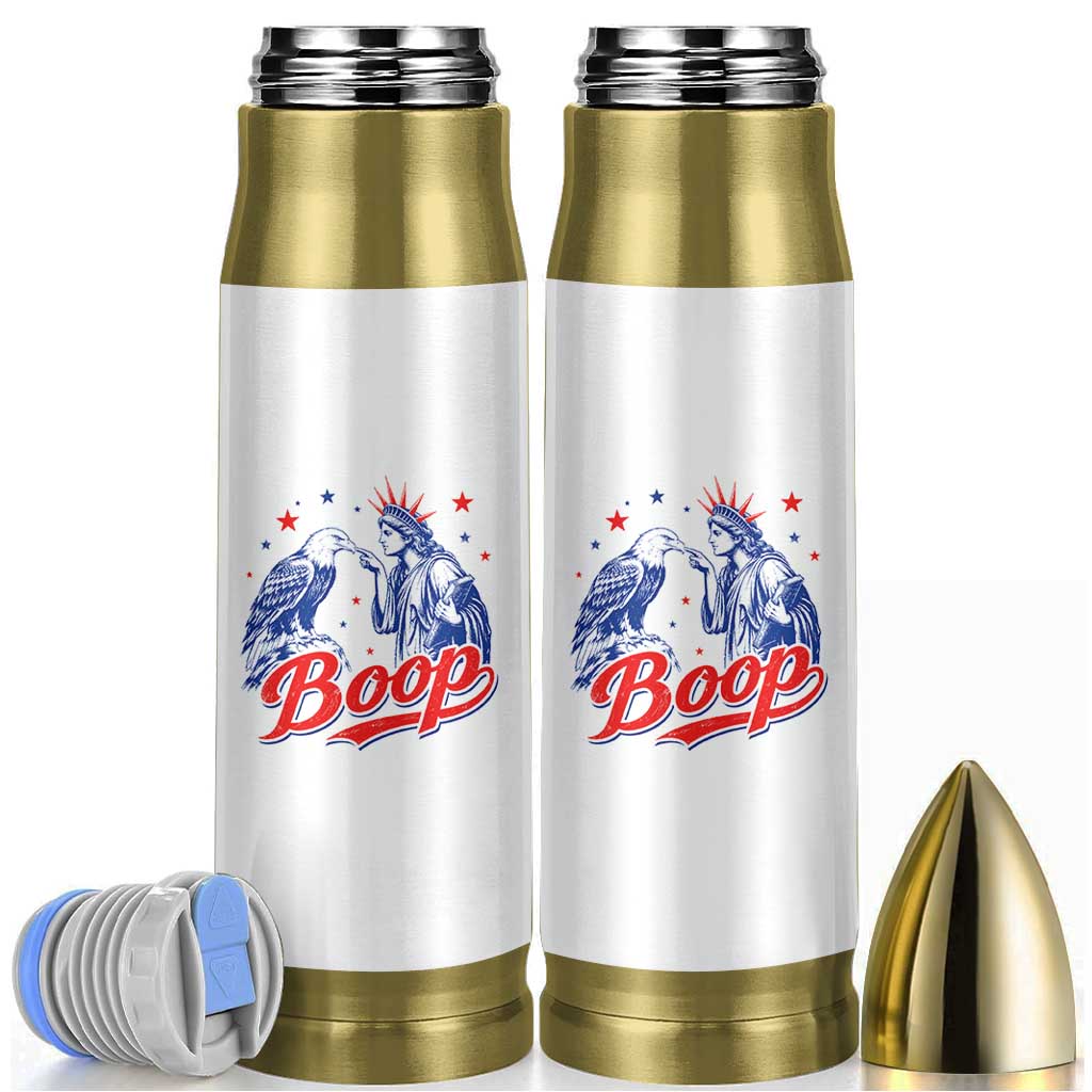Boop Statue of Liberty and Eagle 4th of July Bullet Tumbler