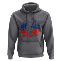 Boop Statue of Liberty and Eagle 4th of July Hoodie